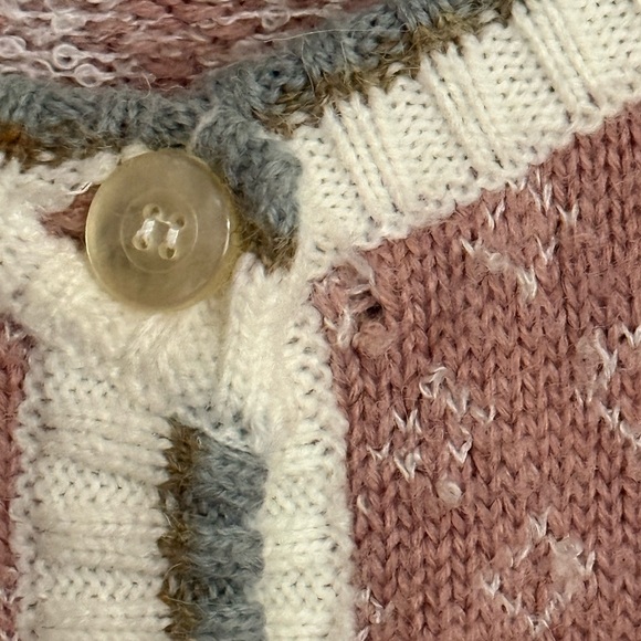 Jason Maxwell Multicolor Patterned Cardigan - Picture 5 of 6